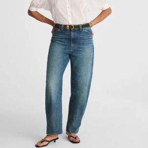 Madewell - The Curvy Balloon Jean in Greendale Wash - Size 28 - NWT